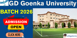 GD Goenka University Admission 2026 Open